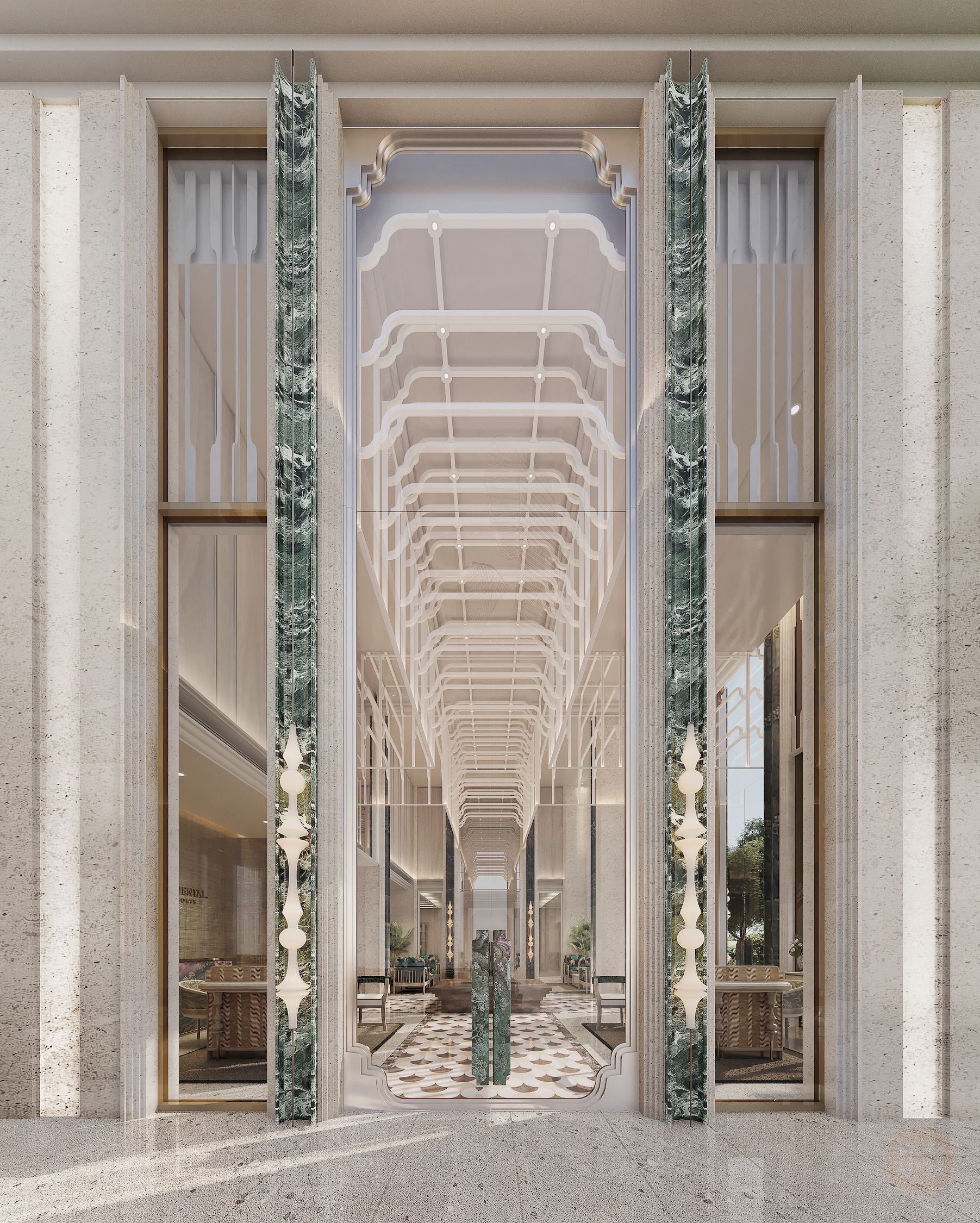 Grand Lobby Entrance
