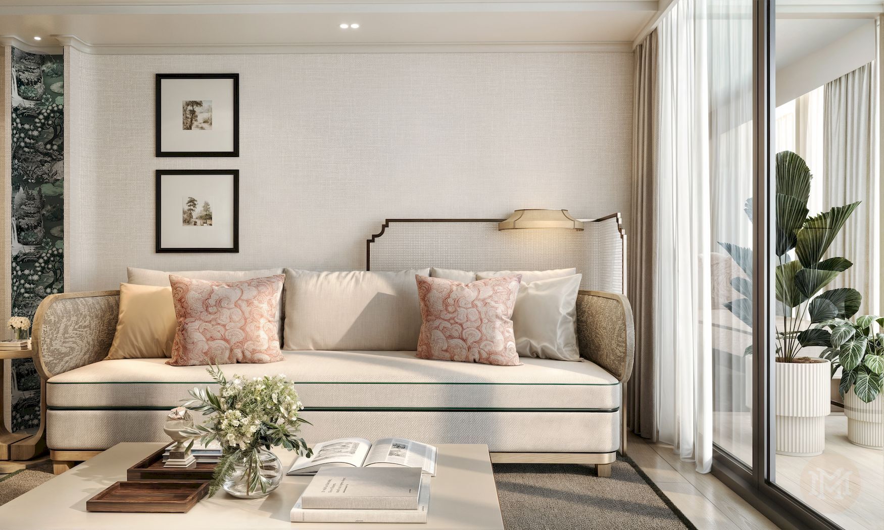 2-Bedroom Living Space